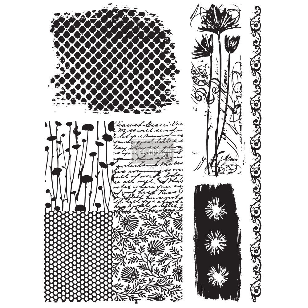 Nature Scripts Adhesive Transfer, 18" x 24"