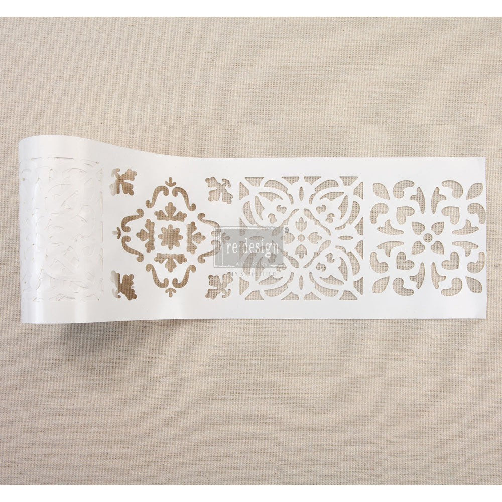 Casa Blanca Stick & Style Stencil Roll - 4"x 15 yards