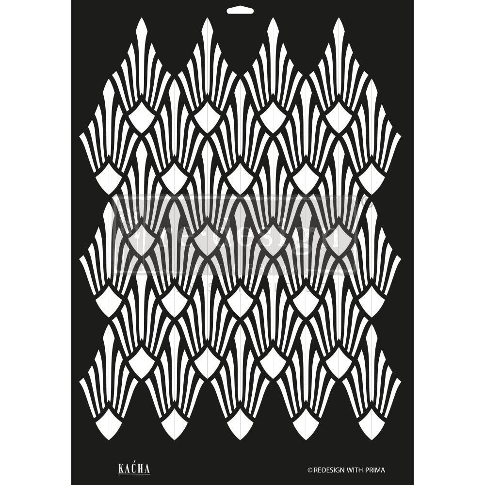 Sun Lit Decor Stencil Kacha - 18" x 25.5"