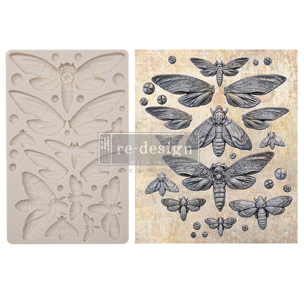 Nocturnal Insects Finnabair Decor Mould - 1 pc, 5"x10"x8mm