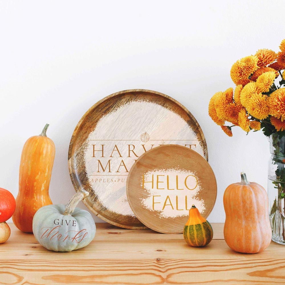 Fall Festive - Decor Middy Transfers - 3 sheets, 8.5"x11"