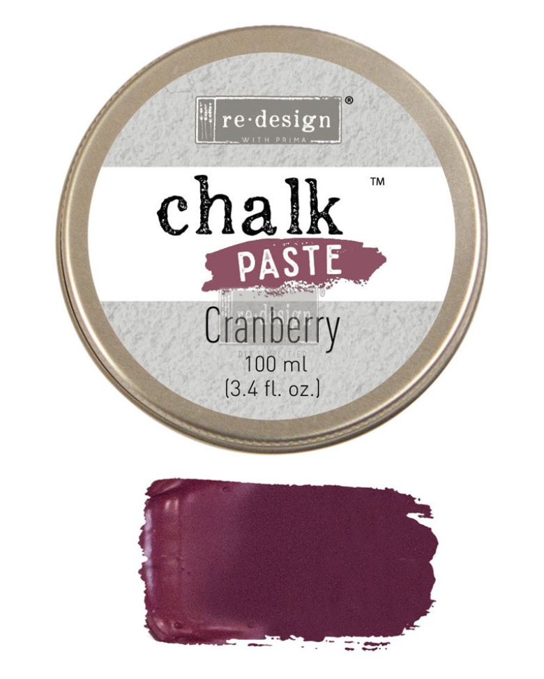 Cranberry Chalk Paste