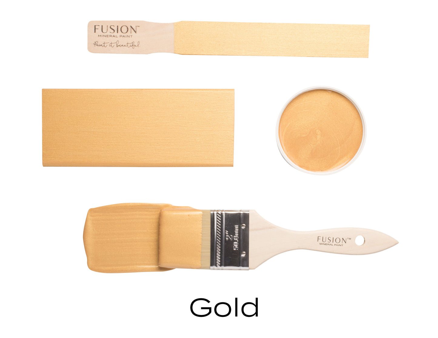 Pale Gold - Fusion Mineral Paint Metallics