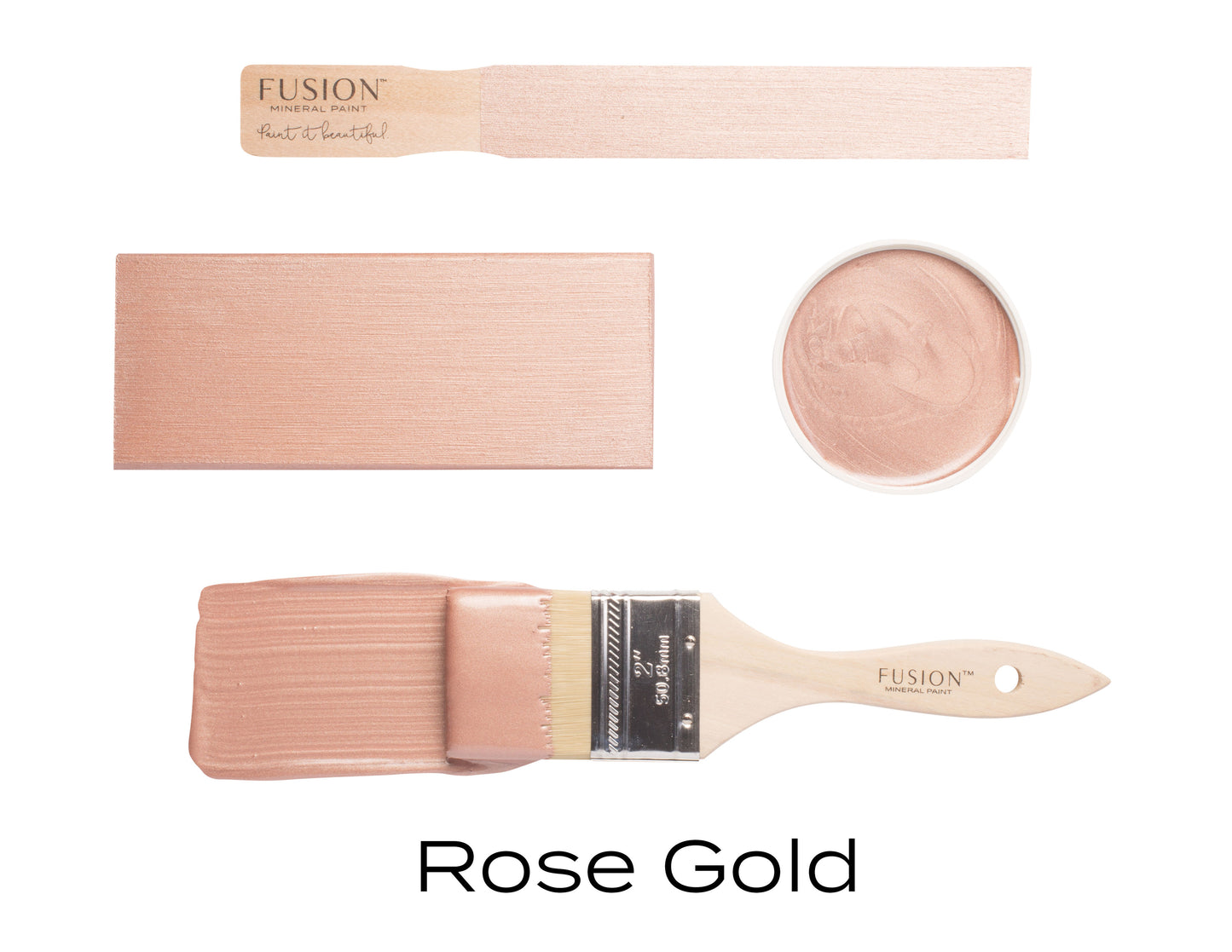 Rose Gold - Fusion Mineral Paint Metallics