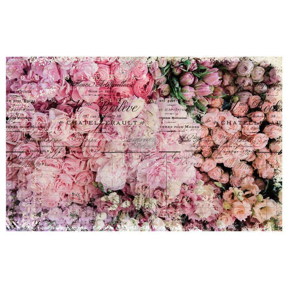 Odell Project:Decoupage - Decor Tissue Paper - Flower