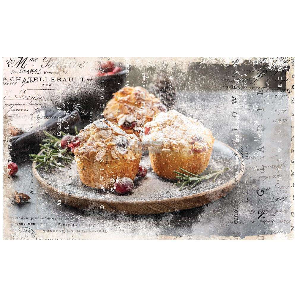 Odell Project:Decoupage - Decor Tissue Paper - Warm Desserts