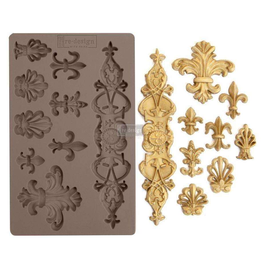 Odell Project:Redesign Decor Moulds - Fleur De Lis