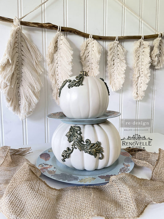 Designer pumpkins are a must have this year!