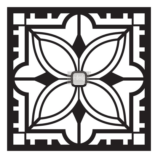 Aria Paver Stencil - 11.5" x 11.5"x 0.8mm