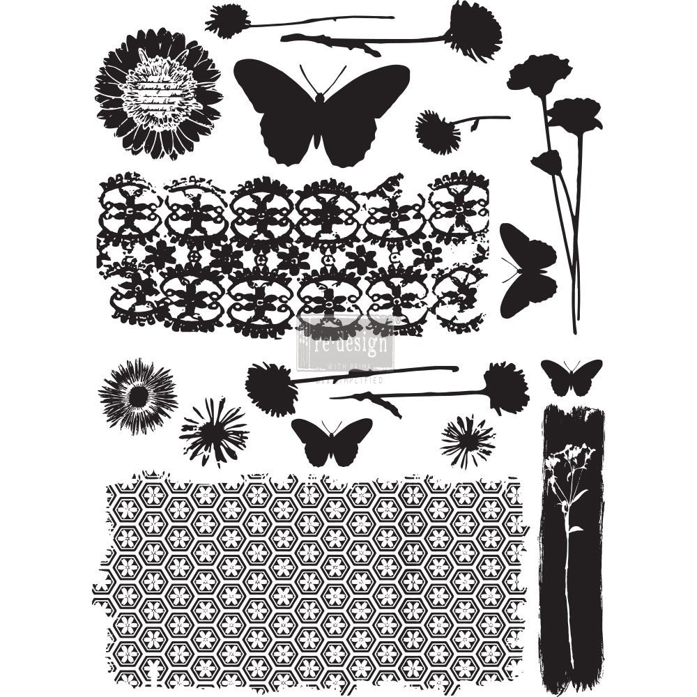 Spring Radiance Adhesive Transfer - 18" x 24"