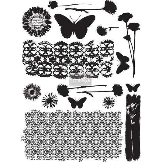 Spring Radiance Adhesive Transfer - 18" x 24"