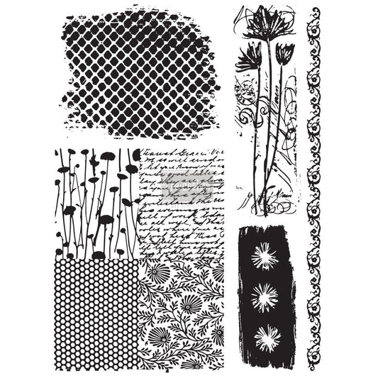 Nature Scripts Adhesive Transfer, 18" x 24"