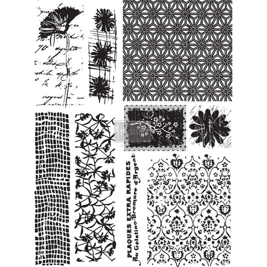 Moroccan Dreams Adhesive Transfer - 18" x 24"