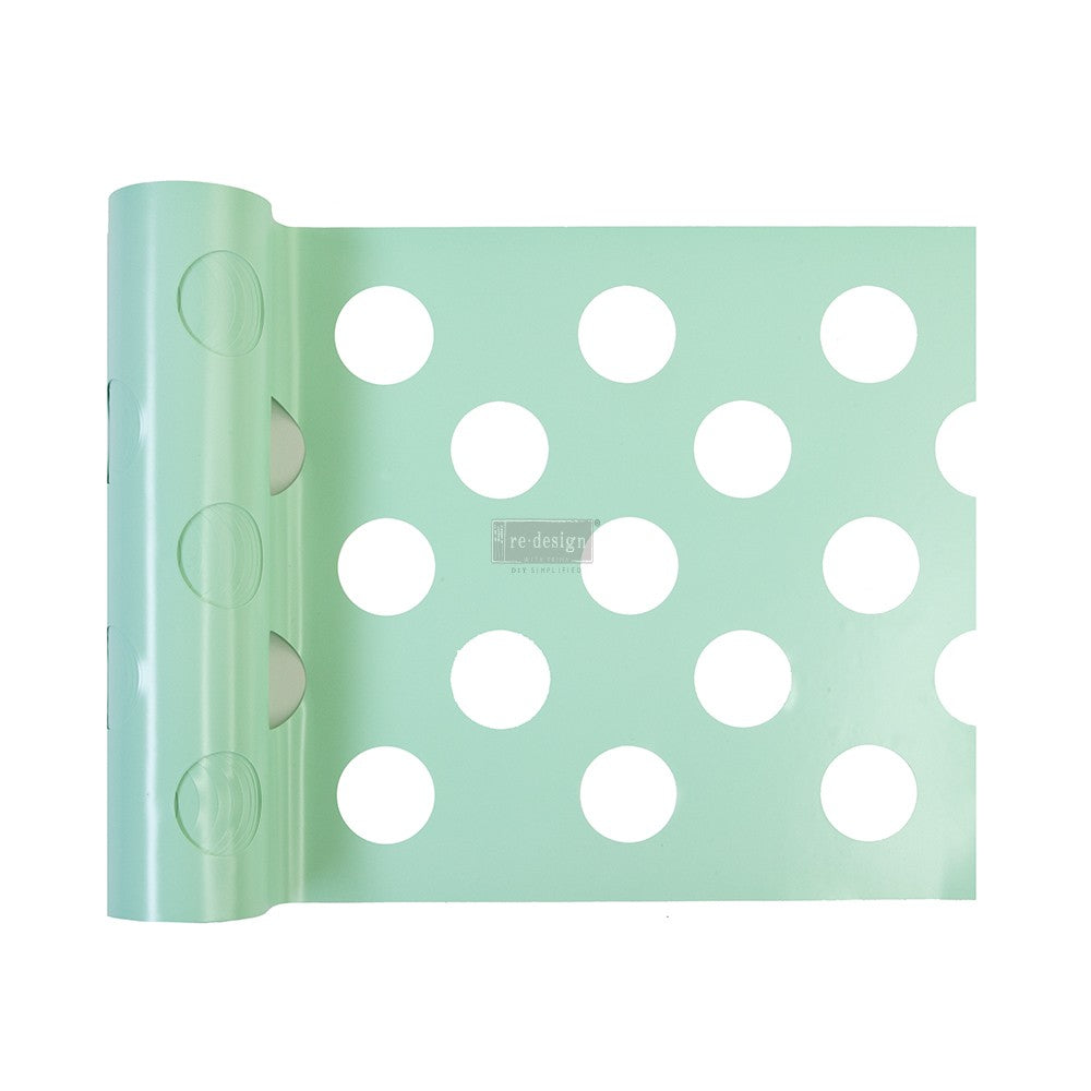 Multi-Large Dot Stick & Style Stencil Roll - 7" x 3 yards