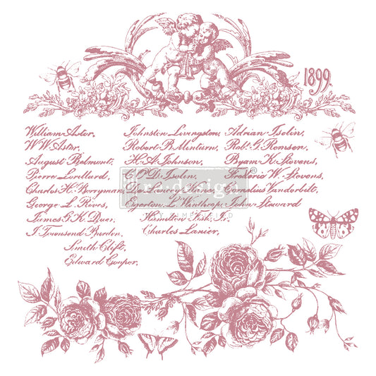 Floral Script Stamp / The Odell Project