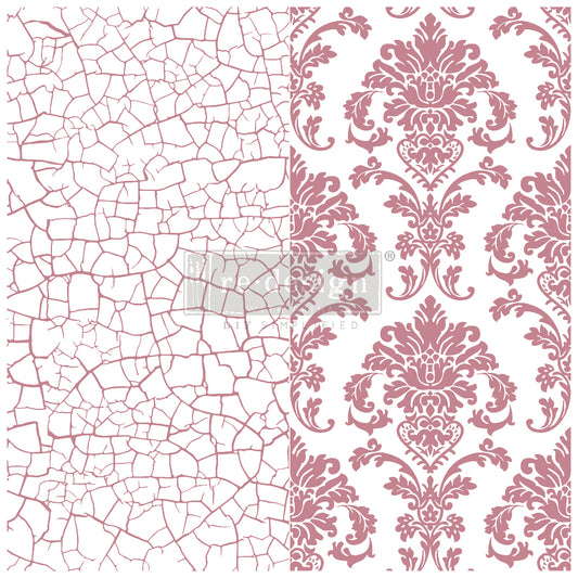 Imperial Crackle Stamp - 12"x12" Clear Cling
