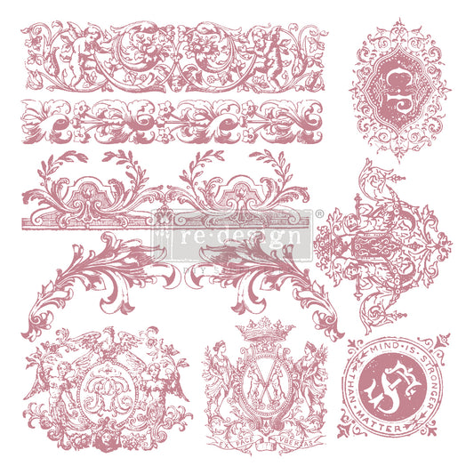 Chateau de Saverne Stamp - 12"x12" Clear Cling