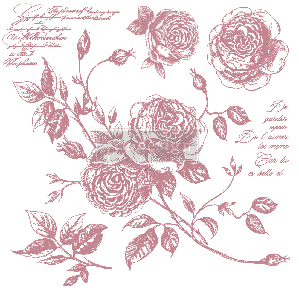 Romance Roses Stamp / The Odell Project