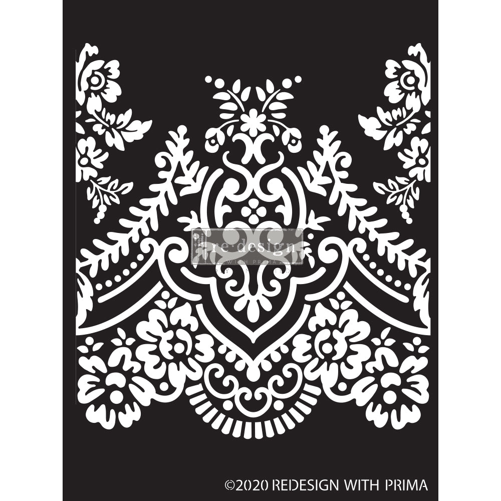 Elegant Lace Stencil - 9" x 13.5"