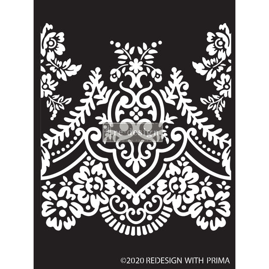 Elegant Lace Stencil - 9" x 13.5"