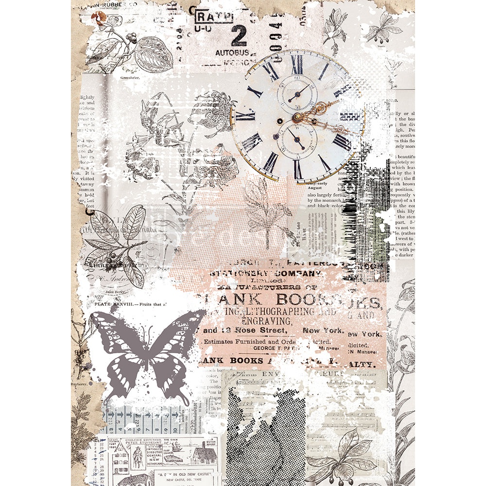 Herb's Memory - Decoupage Tissue Paper