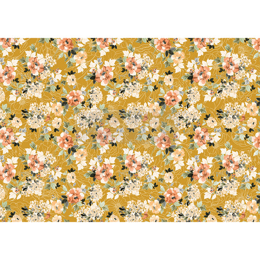 Fleurette Dress - Decoupage Tissue Paper / The Odell Project