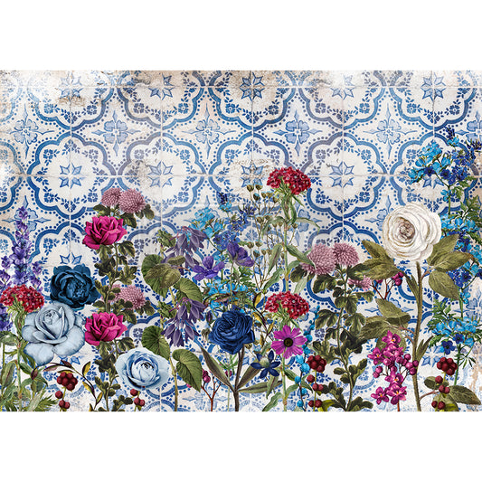 Moonlight Garden - Decoupage Tissue Paper