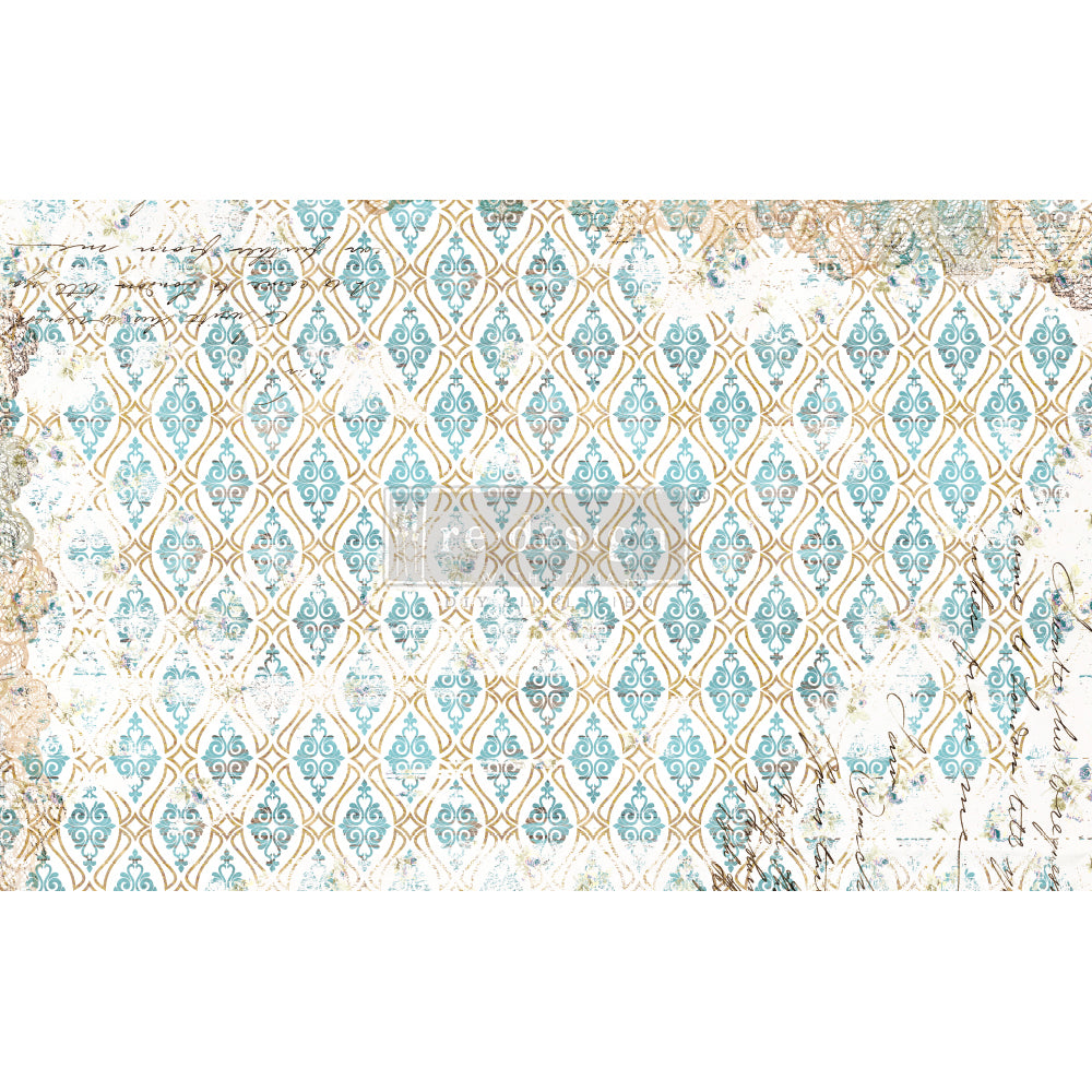 Distressed Deco - Fiber Tissue Paper Decoupage - 1 sheet