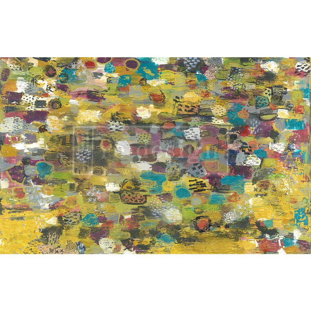 Abstract Dream - Fiber Tissue Paper Decoupage - 1 sheet