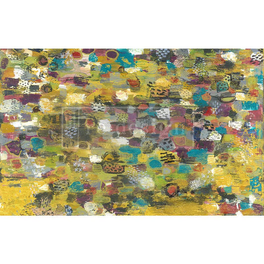 Abstract Dream - Fiber Tissue Paper Decoupage - 1 sheet