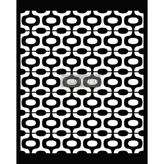 Mid Century Vibes Stencil - 20" x 16"
