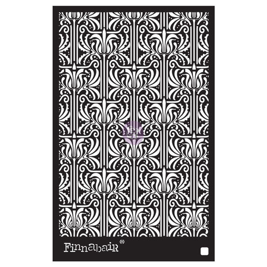 Iris Tapestry Stencil - 6" x 9"