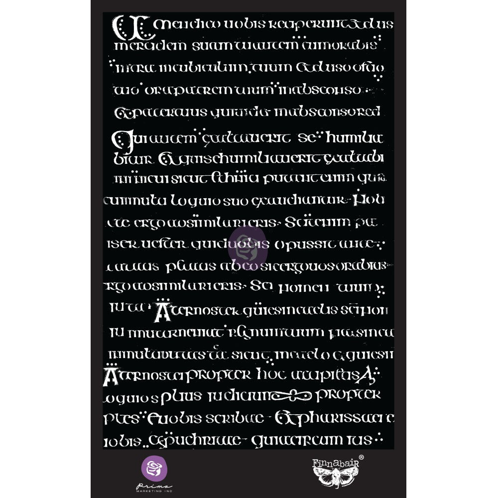 Manuscript Stencil - 6" x 9"