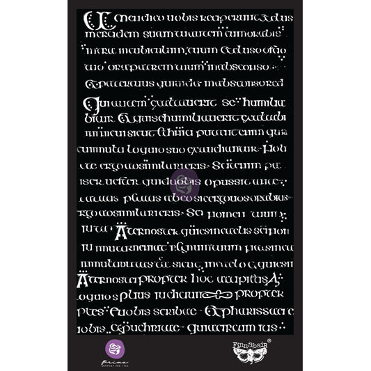 Manuscript Stencil - 6" x 9"