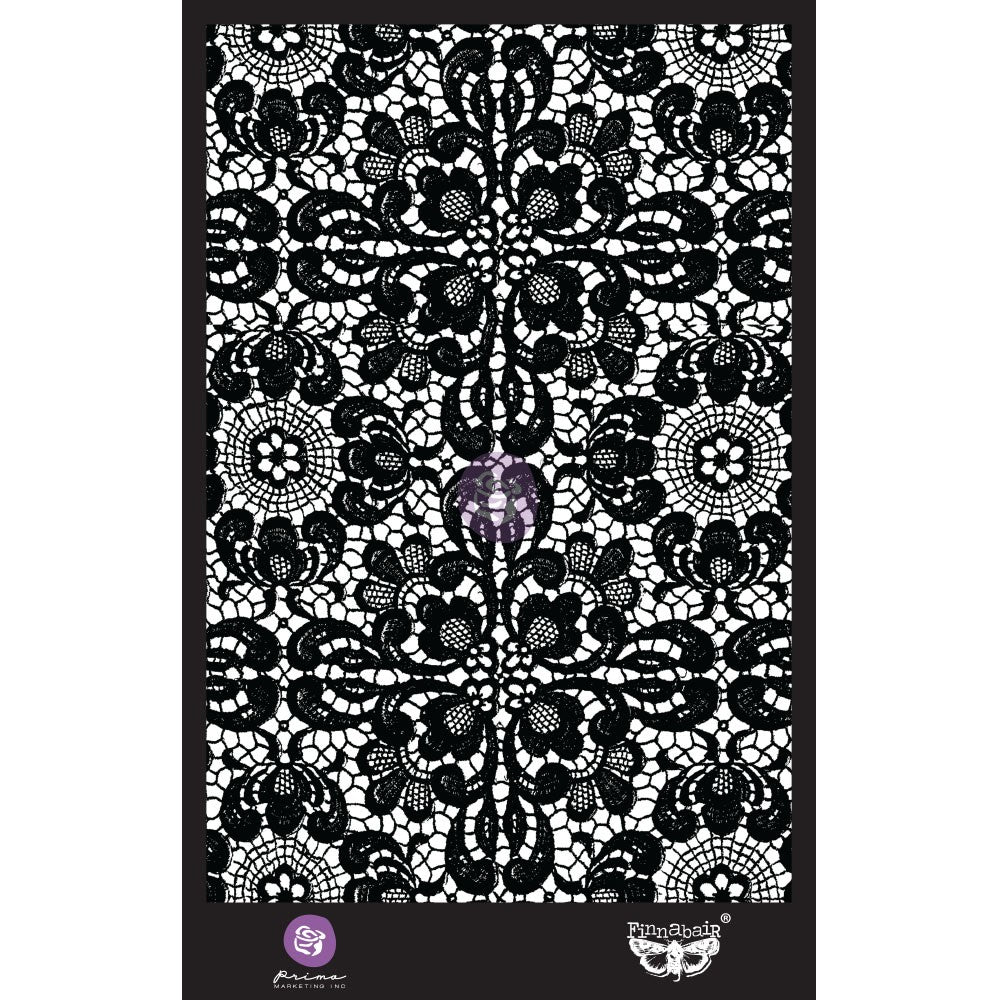 Ornate Lace Stencil - 6" x 9"
