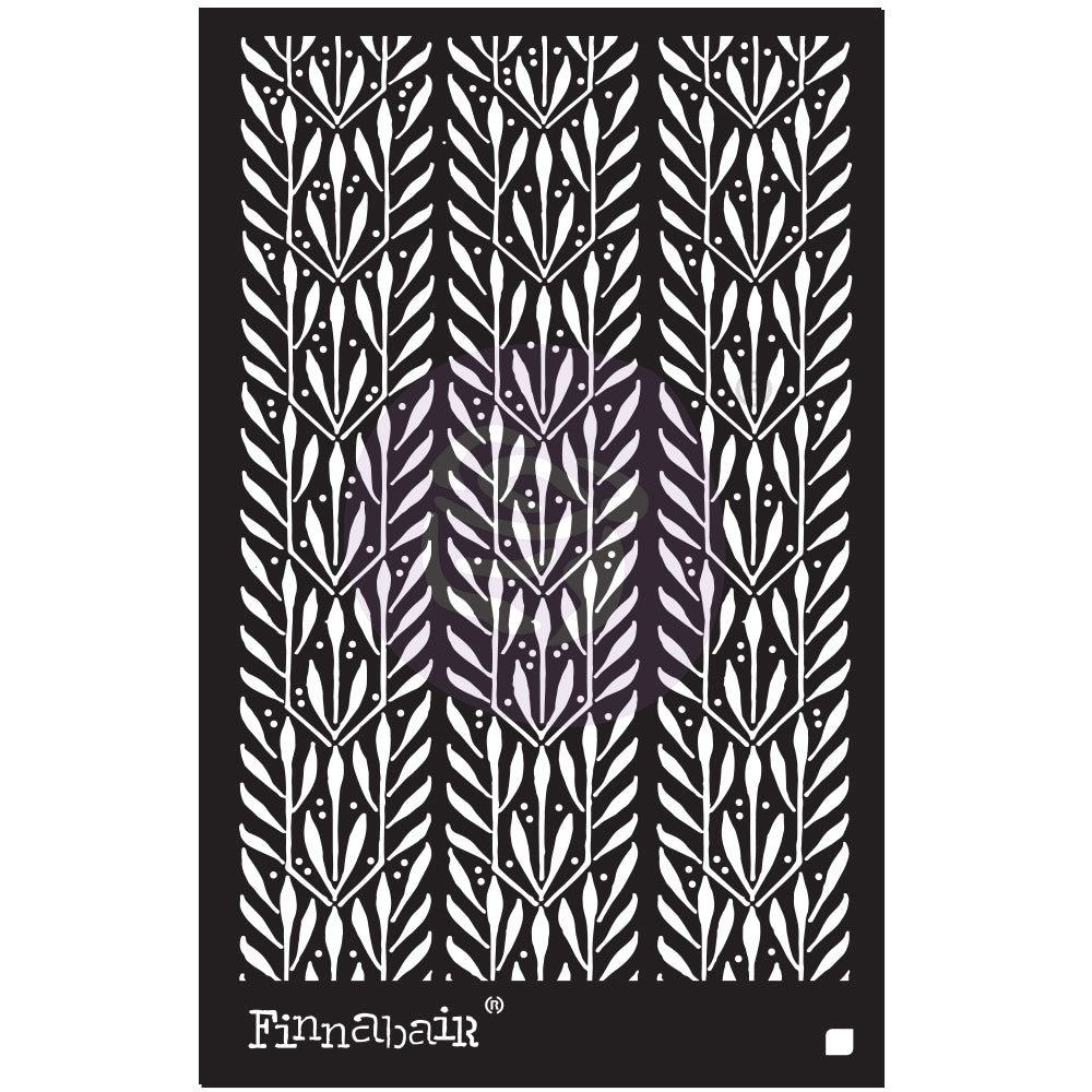 Laurels Stencil - 6" x 9"