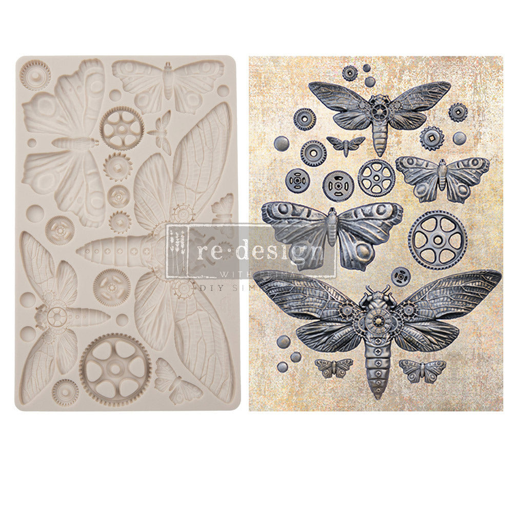 Mecha Moth Finnabair Decor Mould - 1 pc, 5"x10"x8mm