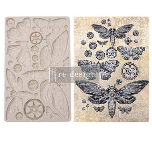 Mecha Moth Finnabair Decor Mould - 1 pc, 5"x10"x8mm