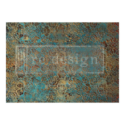 Aged Patina - A1 Fiber Paper Decoupage