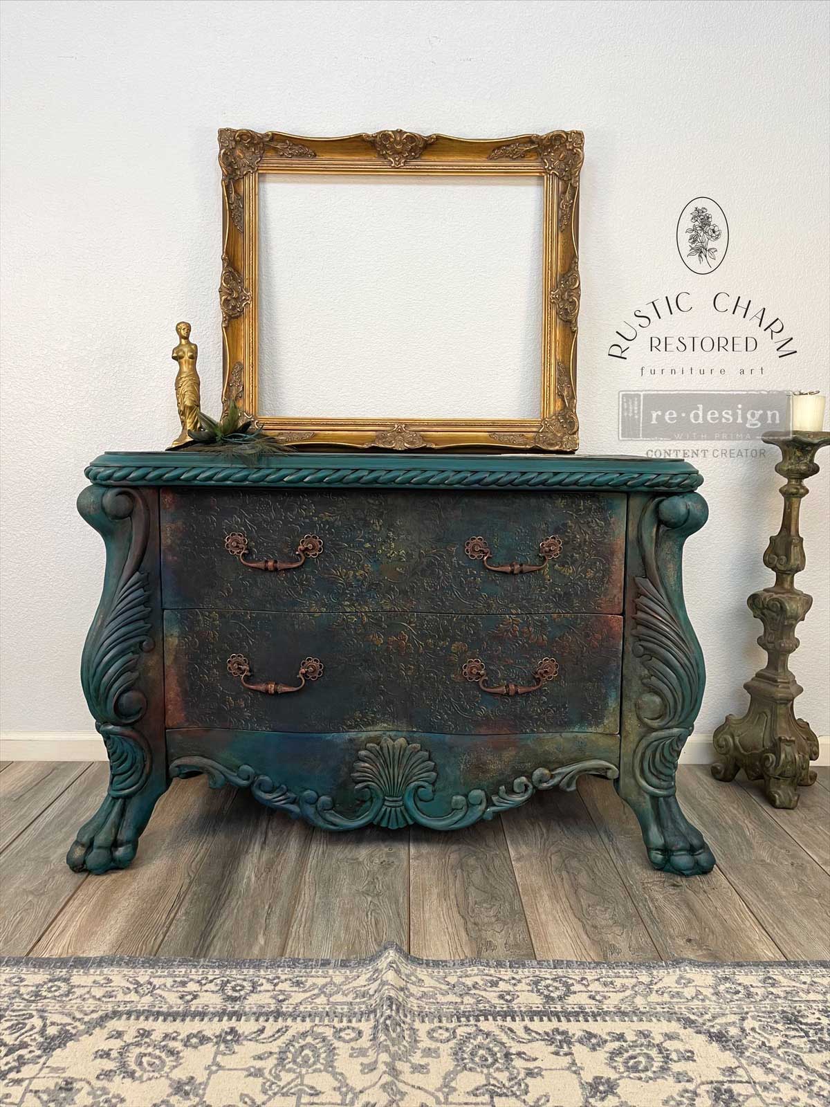 Aged Patina - A1 Fiber Paper Decoupage