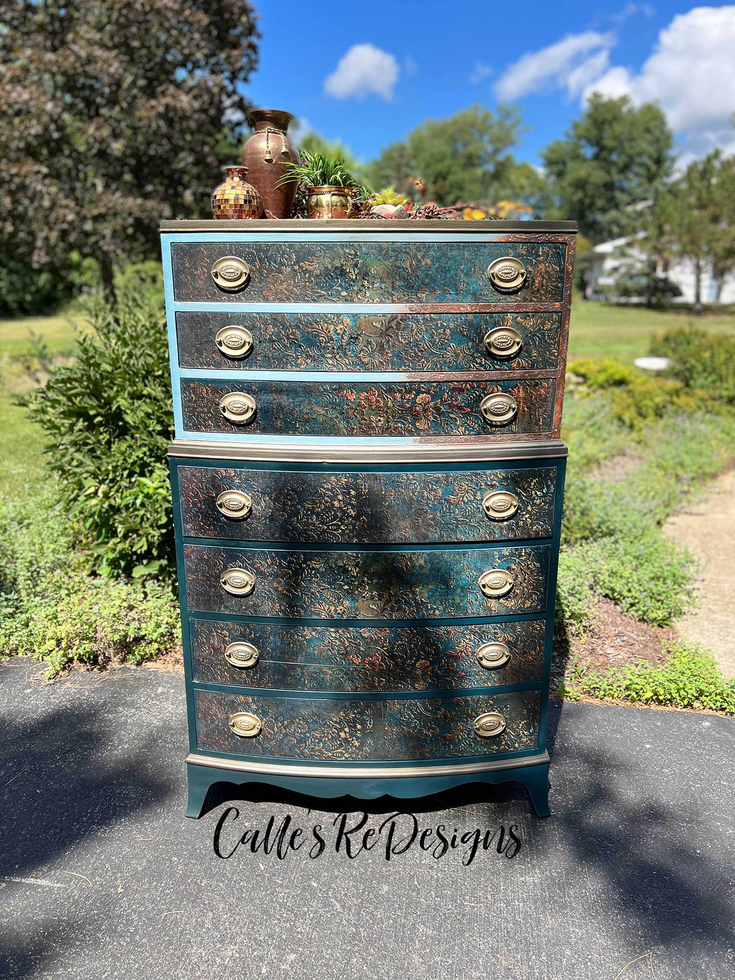 Aged Patina - A1 Fiber Paper Decoupage