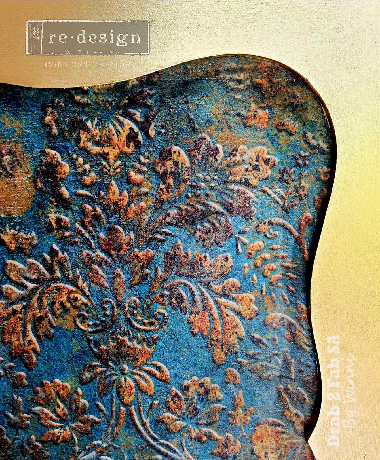 Aged Patina - A1 Fiber Paper Decoupage