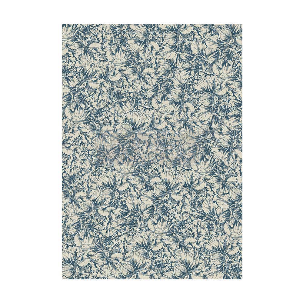 Blue Wallpaper - A1 Fiber Paper Decoupage