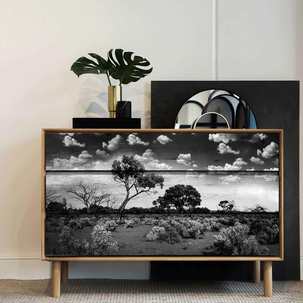 Serene Wilderness - A1 Fiber Paper Decoupage