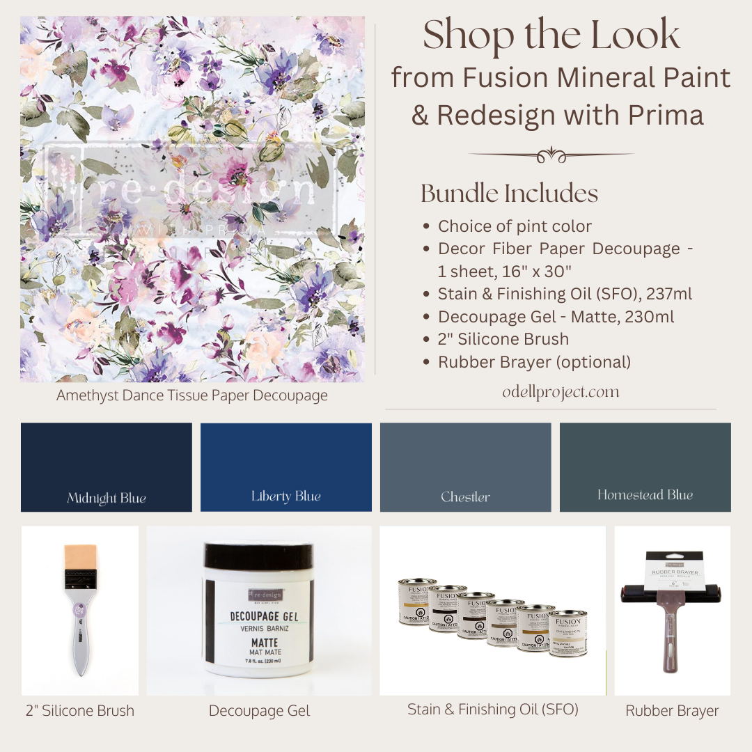 Amethyst Dance Decoupage Bundle