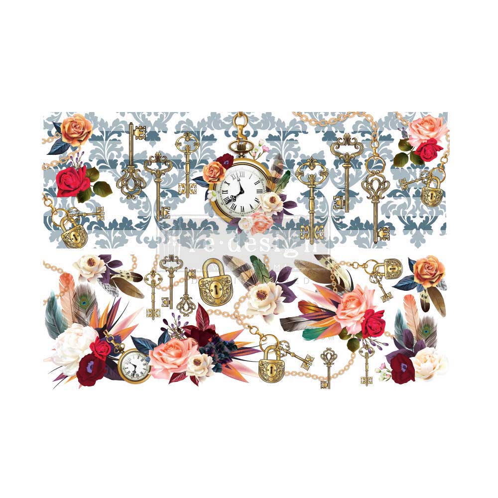 CeCe Decor Transfers® 24x35 - Once Upon a Time, cut into 2 sheets