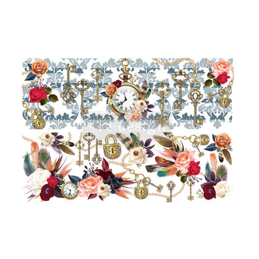 CeCe Decor Transfers® 24x35 - Once Upon a Time, cut into 2 sheets