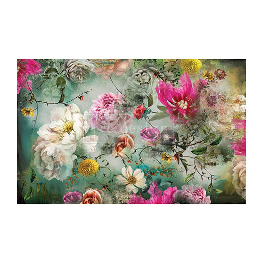 Adelina - Fiber Tissue Paper Decoupage - 1 sheet