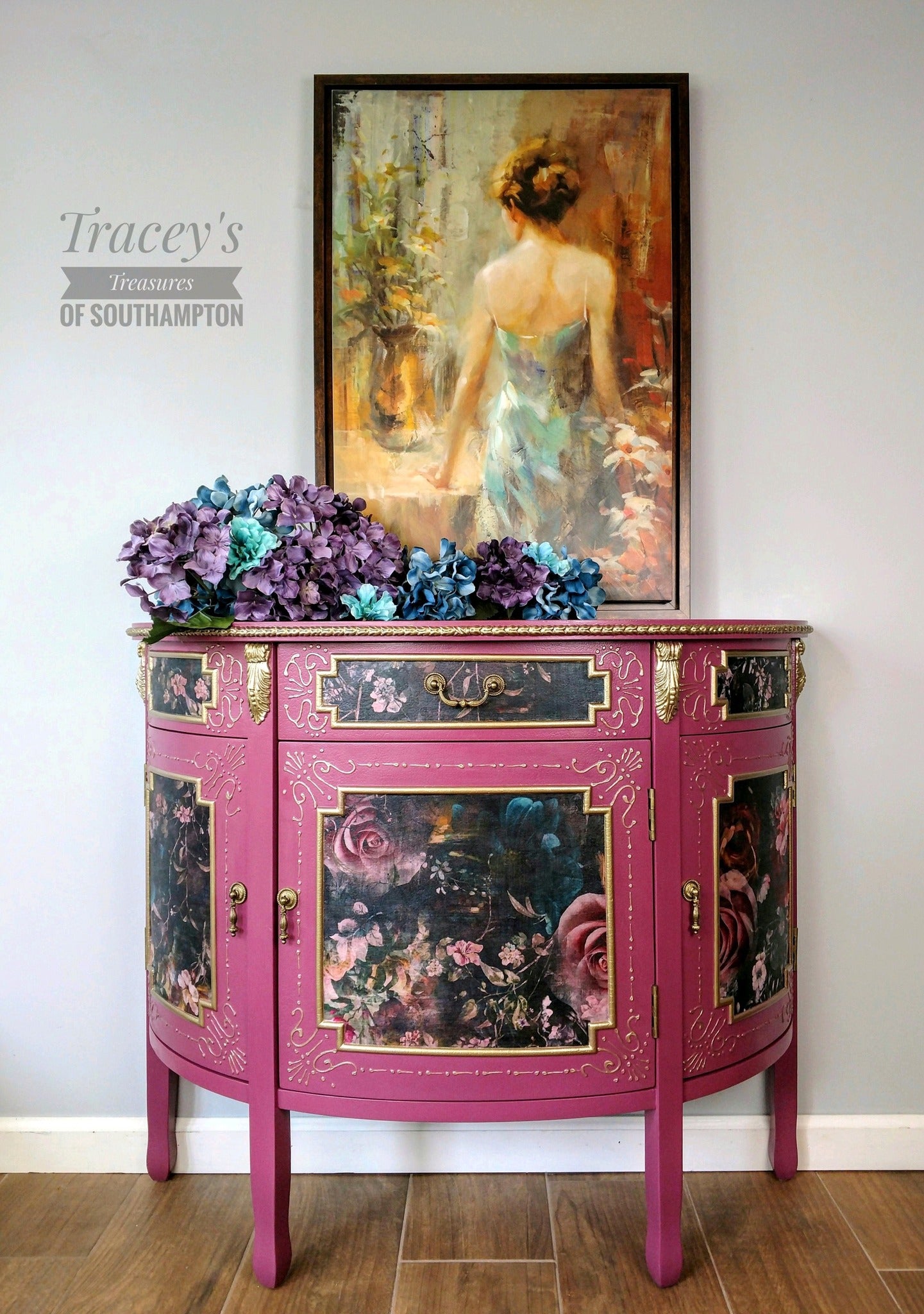 Andressa - Fiber Tissue Paper Decoupage - 1 sheet