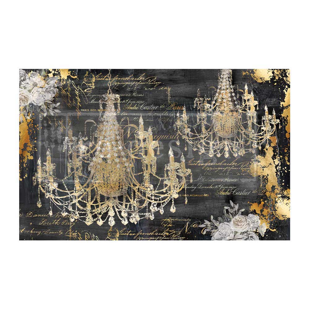 Madelyn - Fiber Tissue Paper Decoupage - 1 sheet